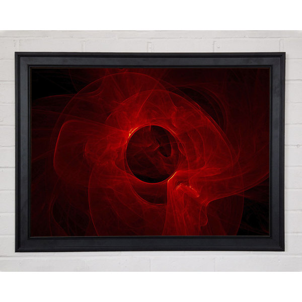 Perspections Gerahmtes Wandbild Red Planet Smoke Wayfair De